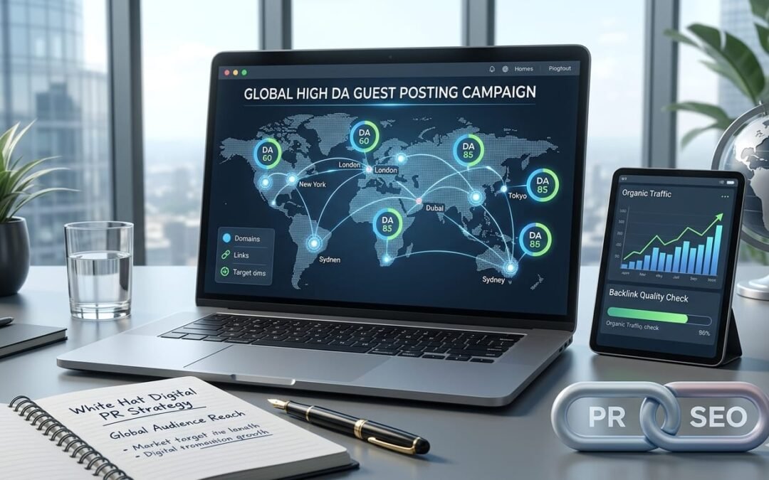 Role of High DA Guest Posting Services for Global Brand Authority in 2026